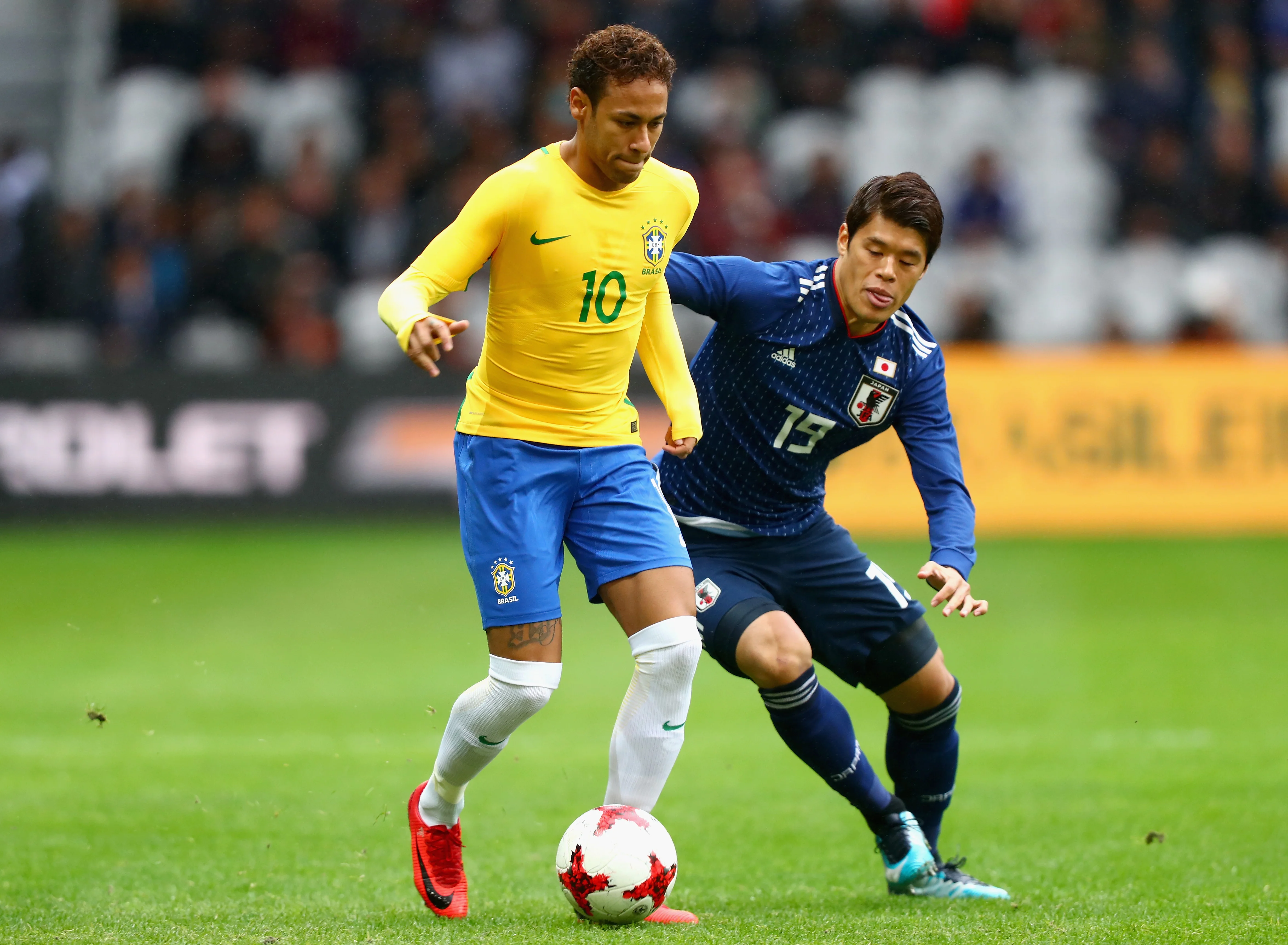 Неймар в матче Япония – Бразилия / getty images