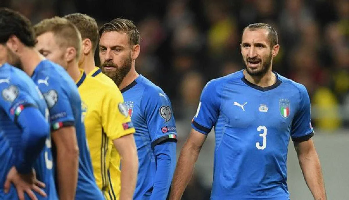 К'єлліні у матчі Швеція – Італія