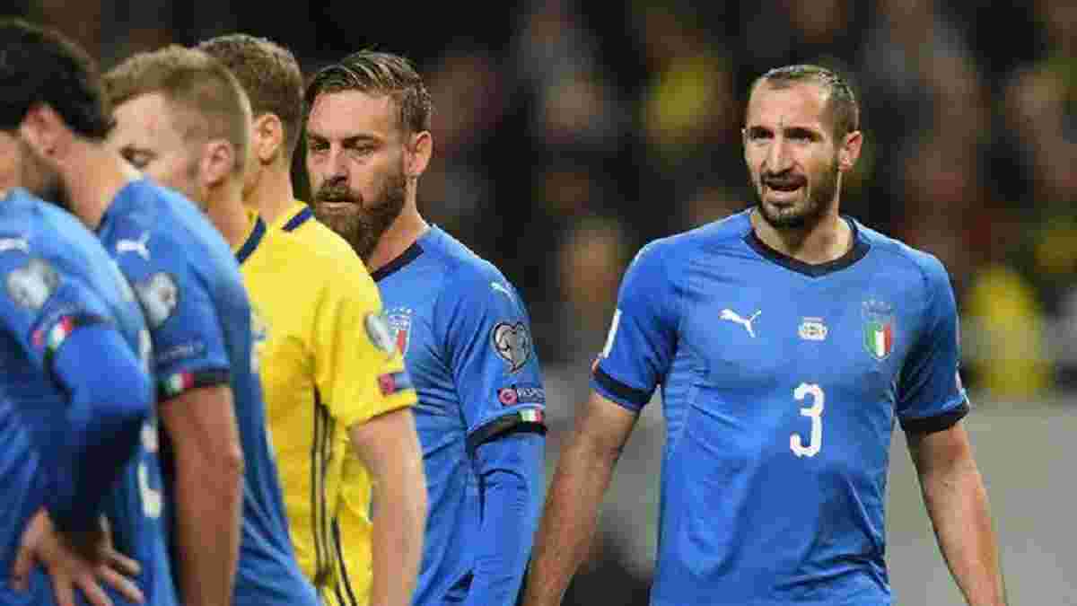 Кьеллини повторил симуляцию а-ля Бускетс-Луис в матче Швеция – Италия