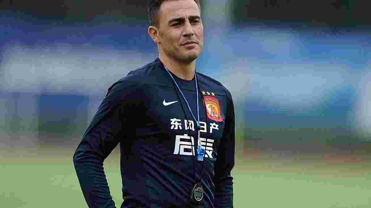 Каннаваро признан лучшим тренером чемпионата Китая-2017