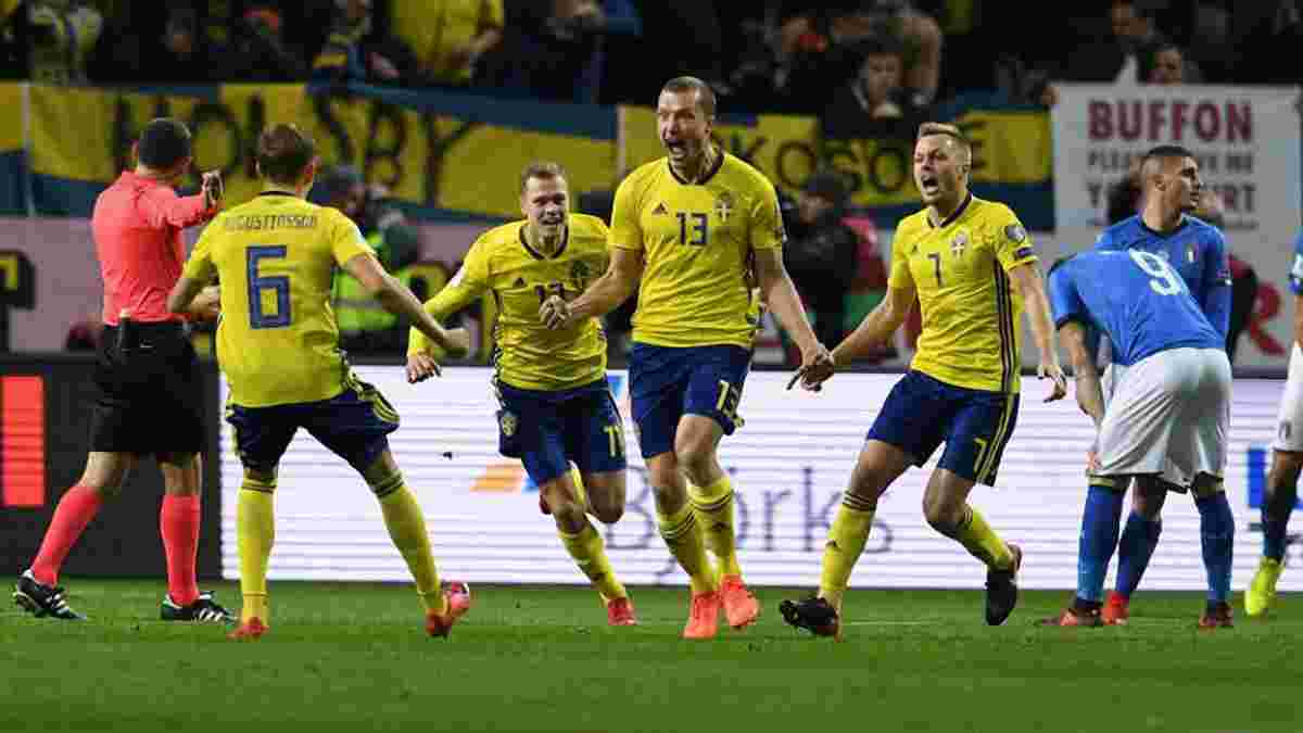 Италия – Швеция: анонс матча отбора к ЧМ-2018