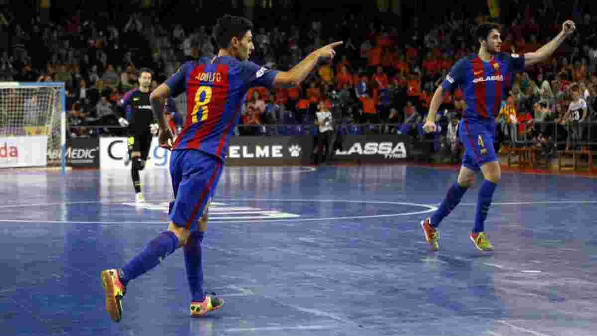 Футзалісти Барселони забили неймовірний гол після блискучої комбінації