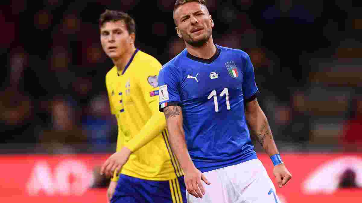 Італія не перемогла Швецію та втретє в історії не зіграє на чемпіонаті світу
