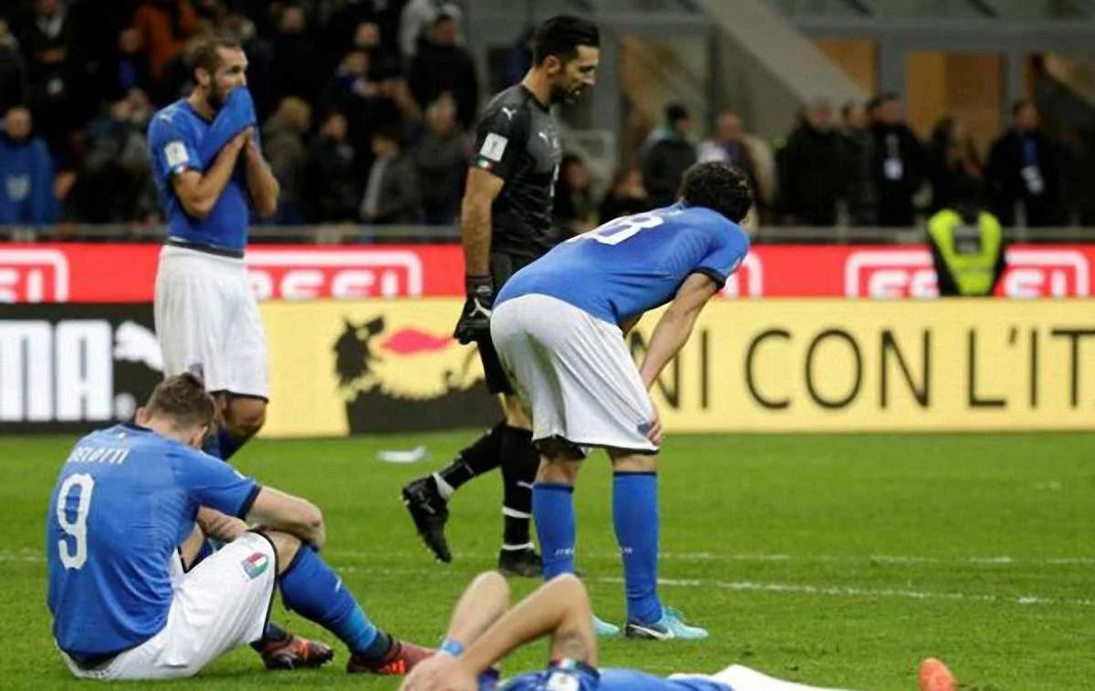 Італія не їде на ЧС-2018