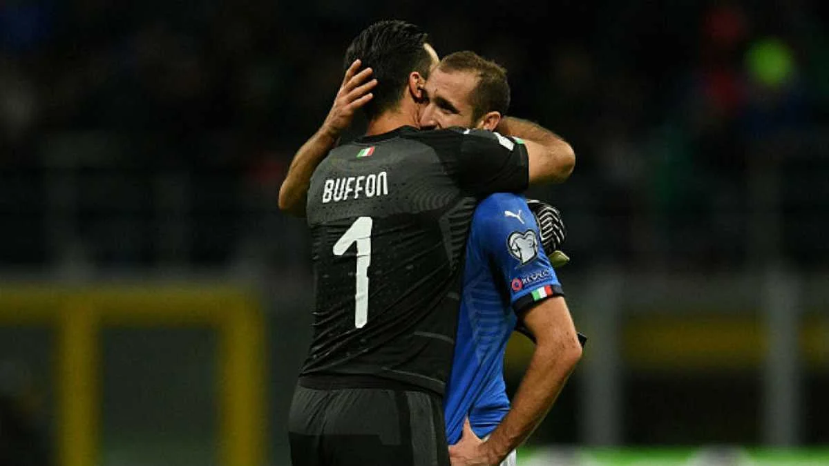 Буффон та К'єлліні / Getty Images
