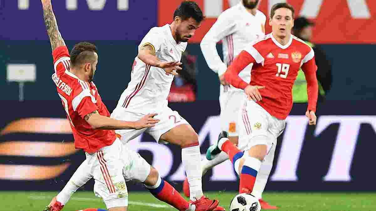 Товариські матчі: Росія та Іспанія зіграли у божевільну нічию, Нідерланди розгромили Румунію