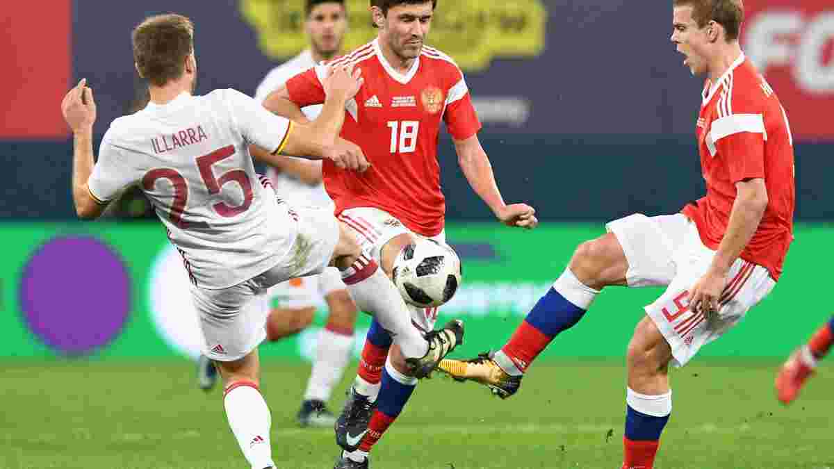 Росія – Іспанія – 3:3 – Відео голів і огляд матчу 