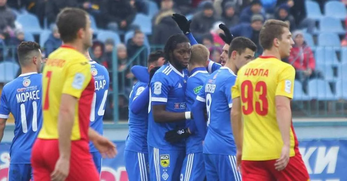 Мбокані відзначився дублем / ФК Динамо