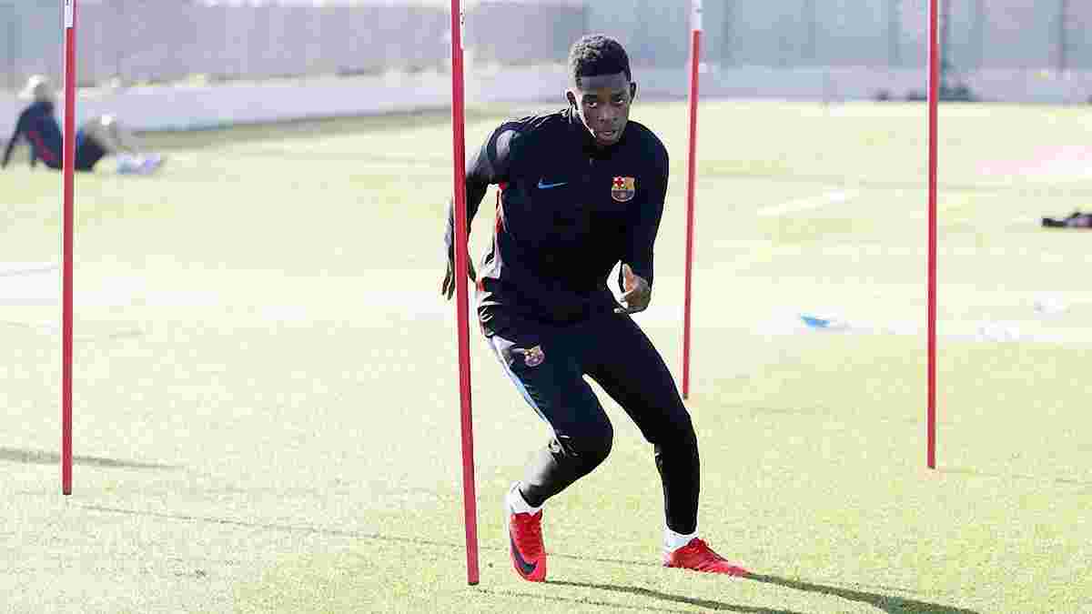 Дембеле активно тренується і може повернутись до матчу Реал – Барселона