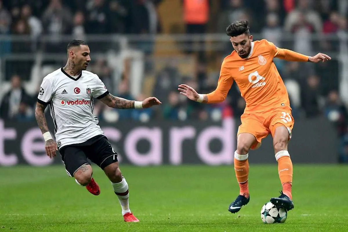 Куарежма (ліворуч) допоміг Бешикташу вийти з групи /UEFA.com deutsch