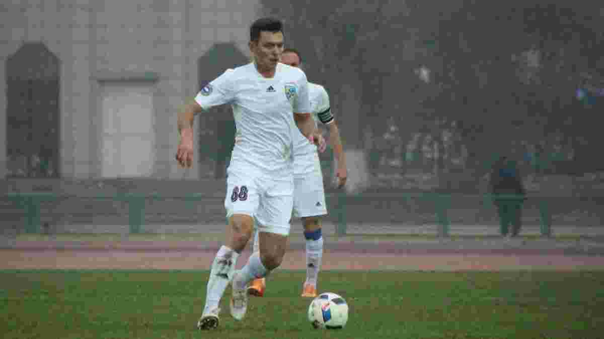 Касьянов – найкращий гравець Першої ліги Казахстану