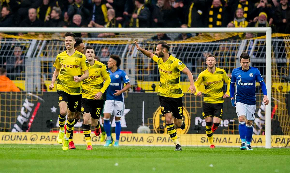 Боруссия Ярмоленко громит Коноплянку и Ко после 45 минут дерби