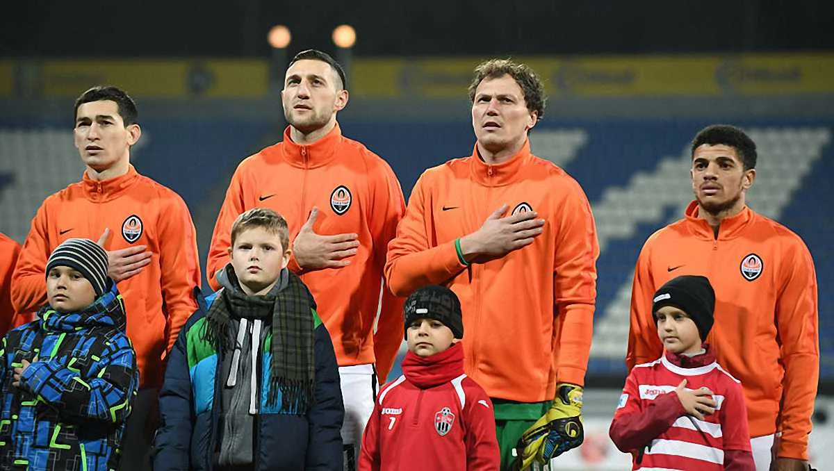 Шахтар перед матчем проти Олімпіка / фото ФК Шахтар