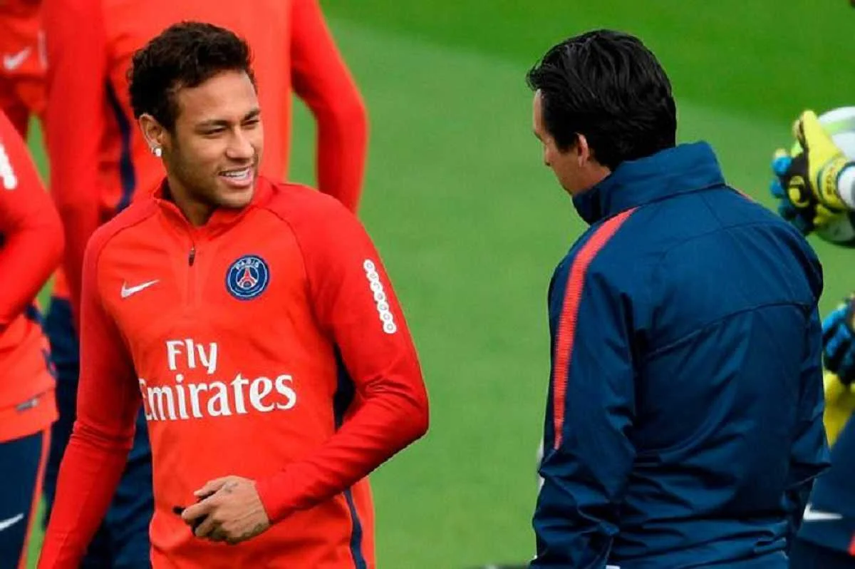 Неймар і Унаї Емері