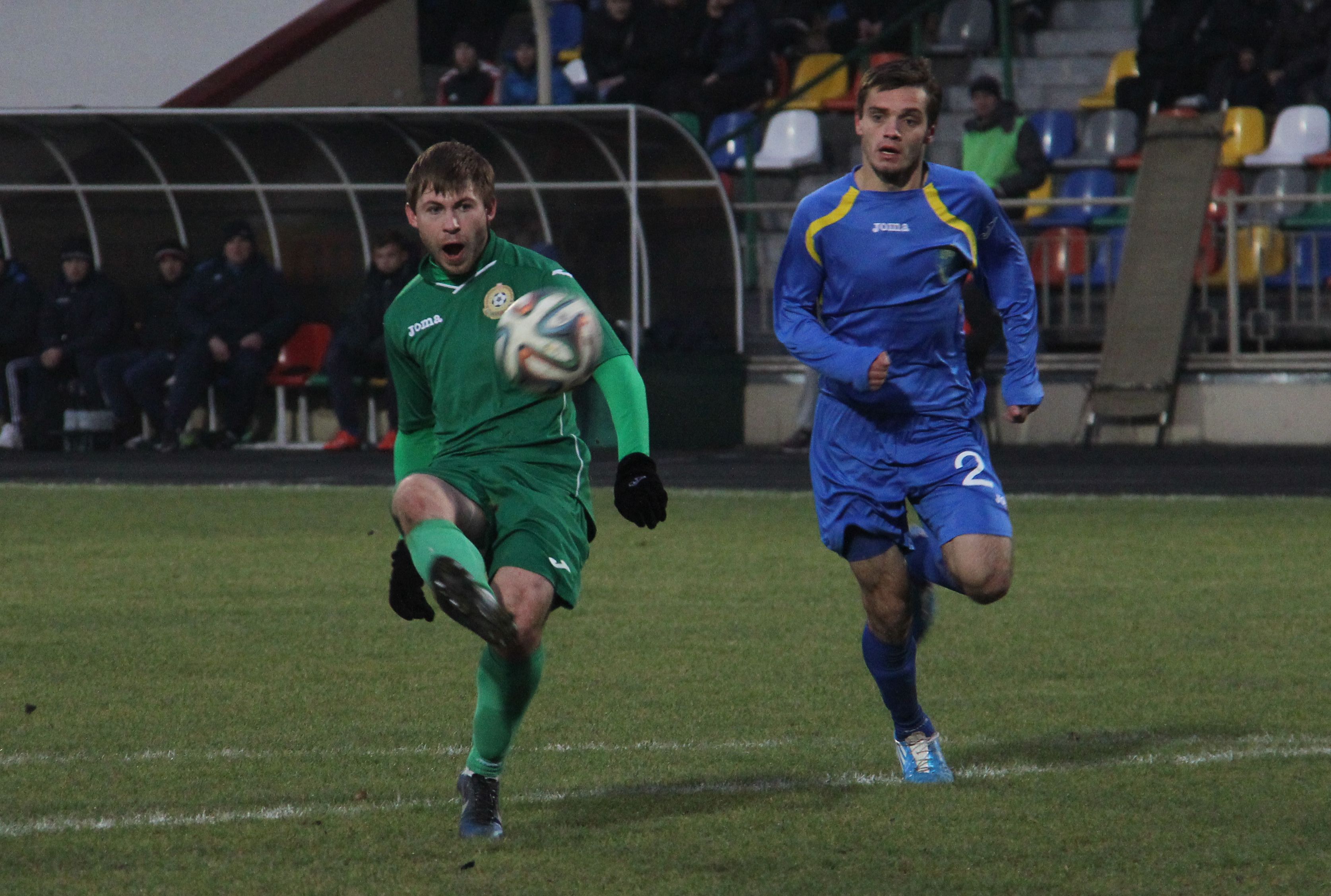 Володимир Гудима (зліва) / Ua-Football