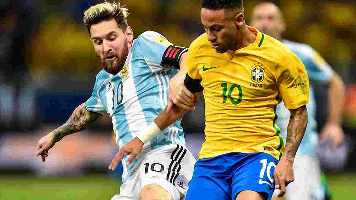 Бразилія, Німеччина і Аргентина мають найвищі шанси на перемогу на ЧС-2018, – Opta