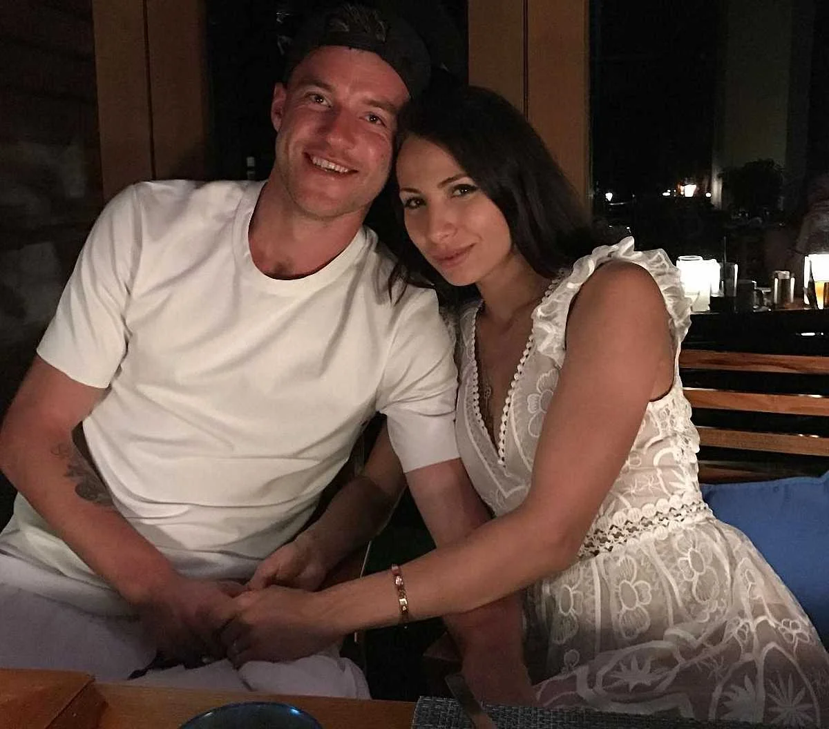 Андрей Ярмоленко и жена Инна