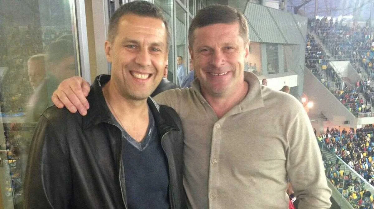 Микола Юрченко з Олегом Лужним