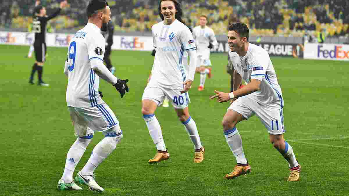 Мораес и Морозюк попали в сборную недели Лиги Европы