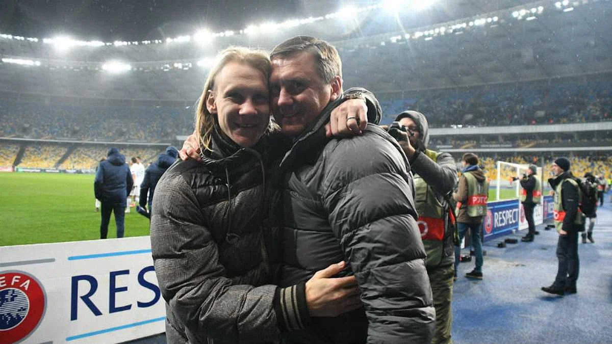 Хацкевич и Вида / фото Футбол 24