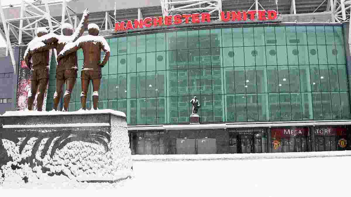 Манчестер Юнайтед – Манчестер Сіті: матч може бути перенесений через снігопад