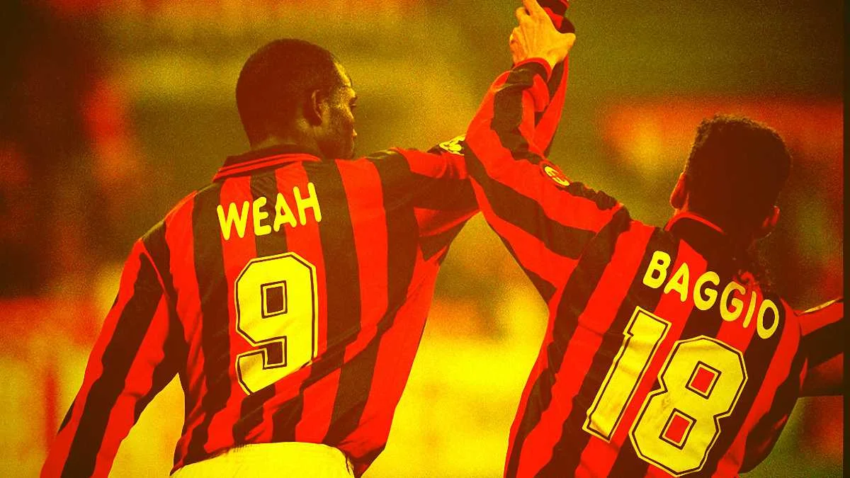 Блестящая атака Милана – Джордж Веа и Роберто Баджо