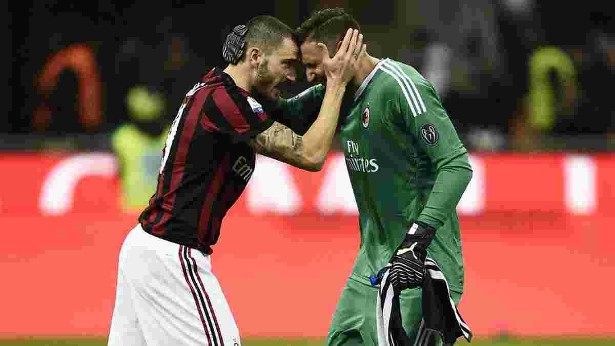 Доннарумма расплакался в раздевалке после оскорблений фанатов Милана