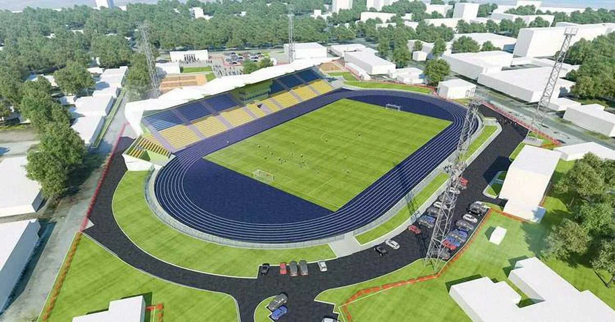 Проект стадіону "Полісся"