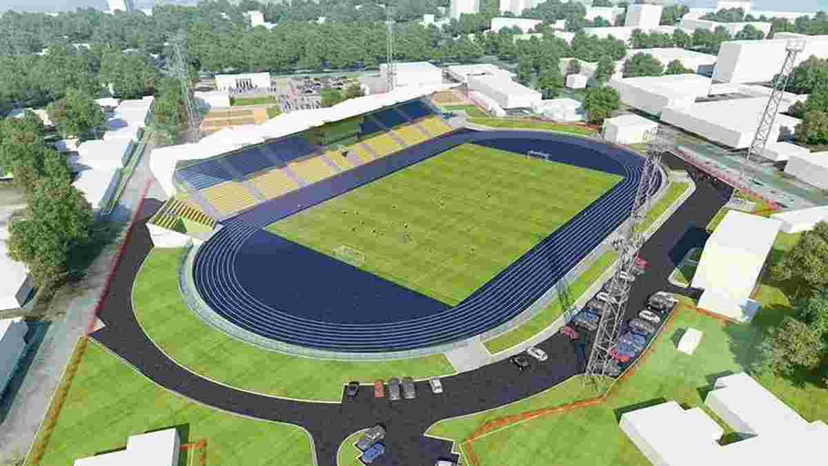 Реконструкція стадіону "Полісся" в Житомирі коштуватиме 87 мільйонів гривень