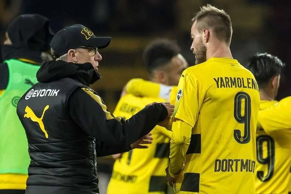 Петер Штегер і Андрій Ярмоленко