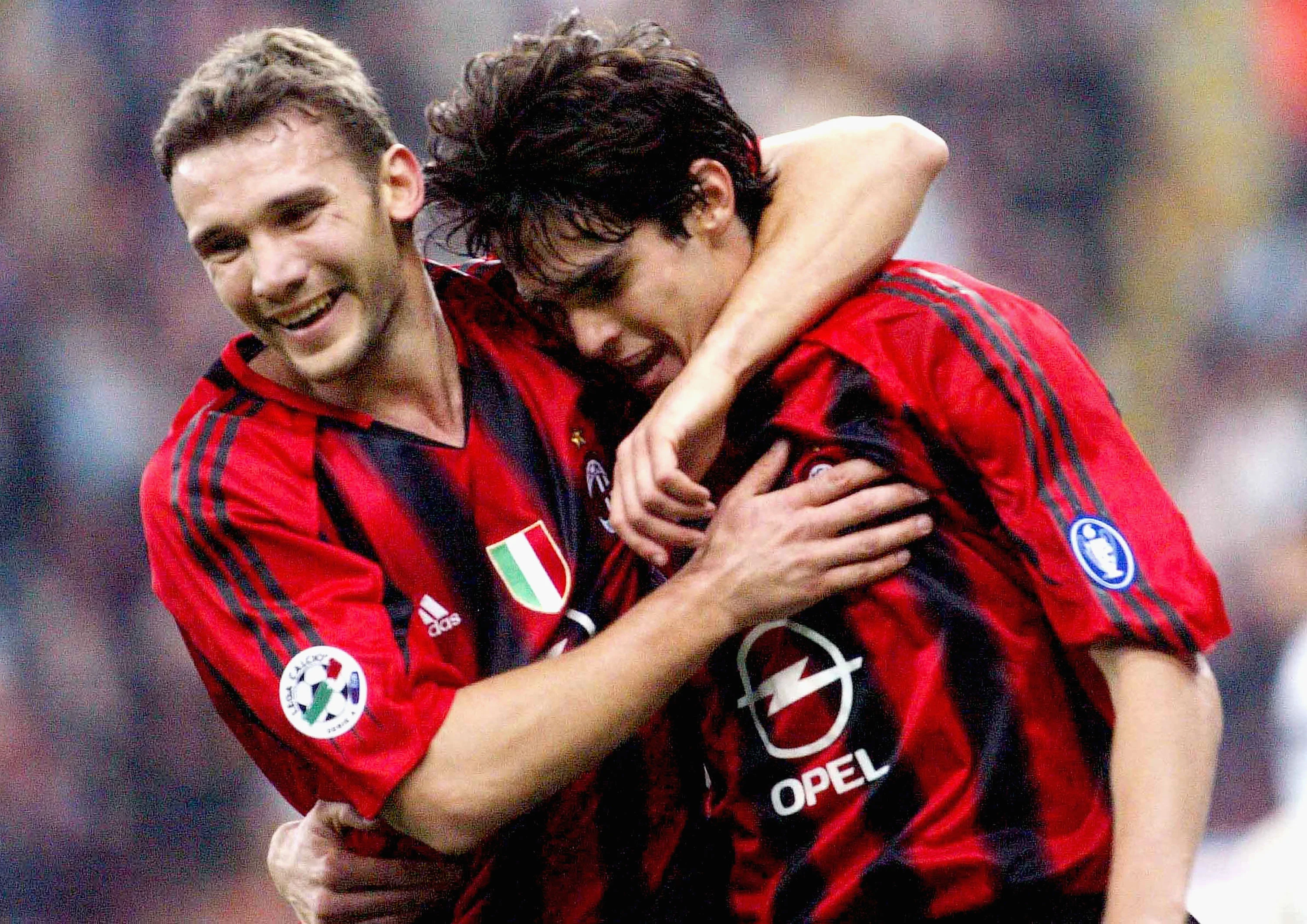 Шевченко и Кака / Getty Images