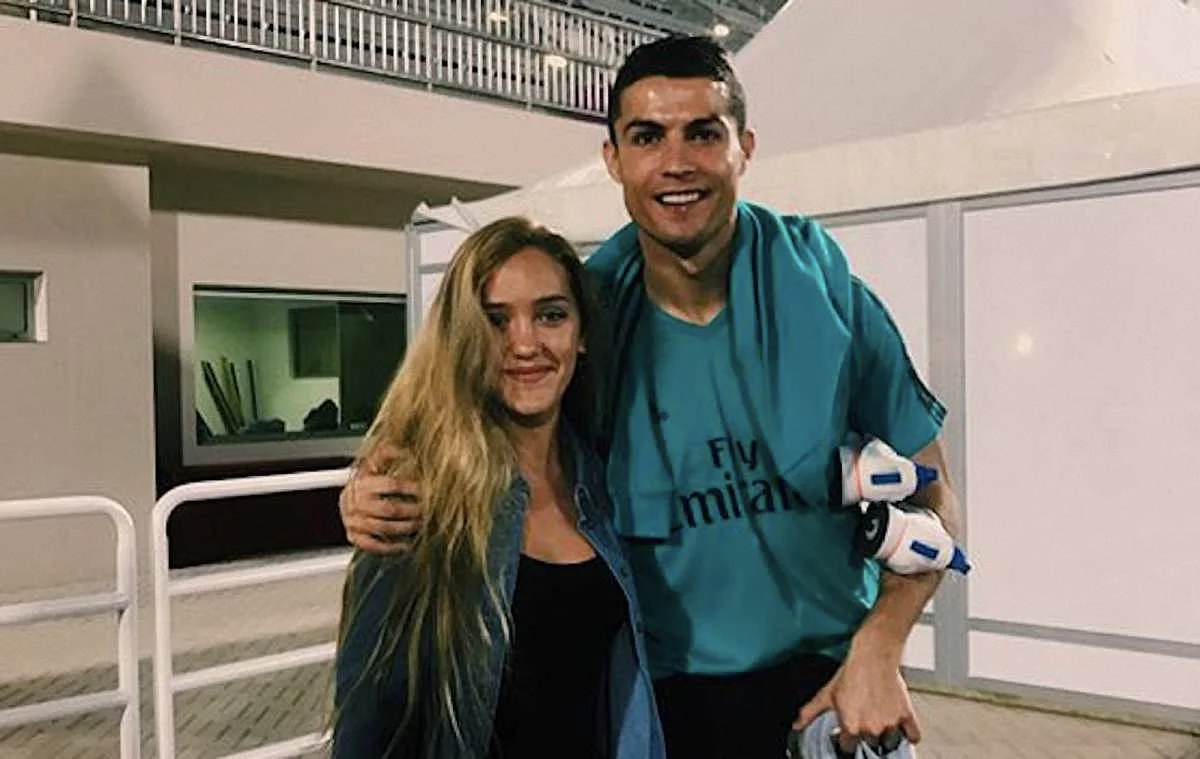 Малу Сальгадо и Криштиану Роналду / getty images