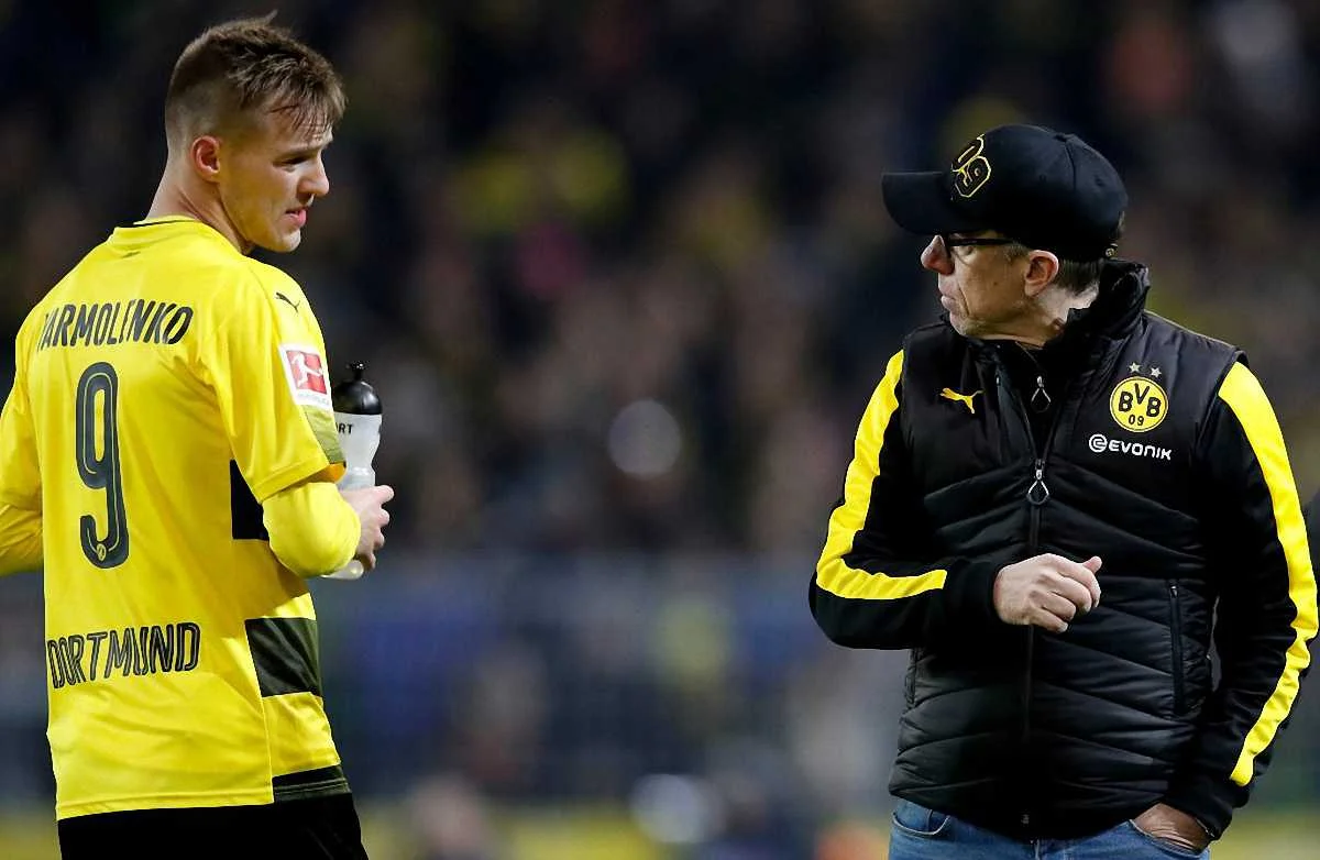 Петер Штегер і Андрій Ярмоленко