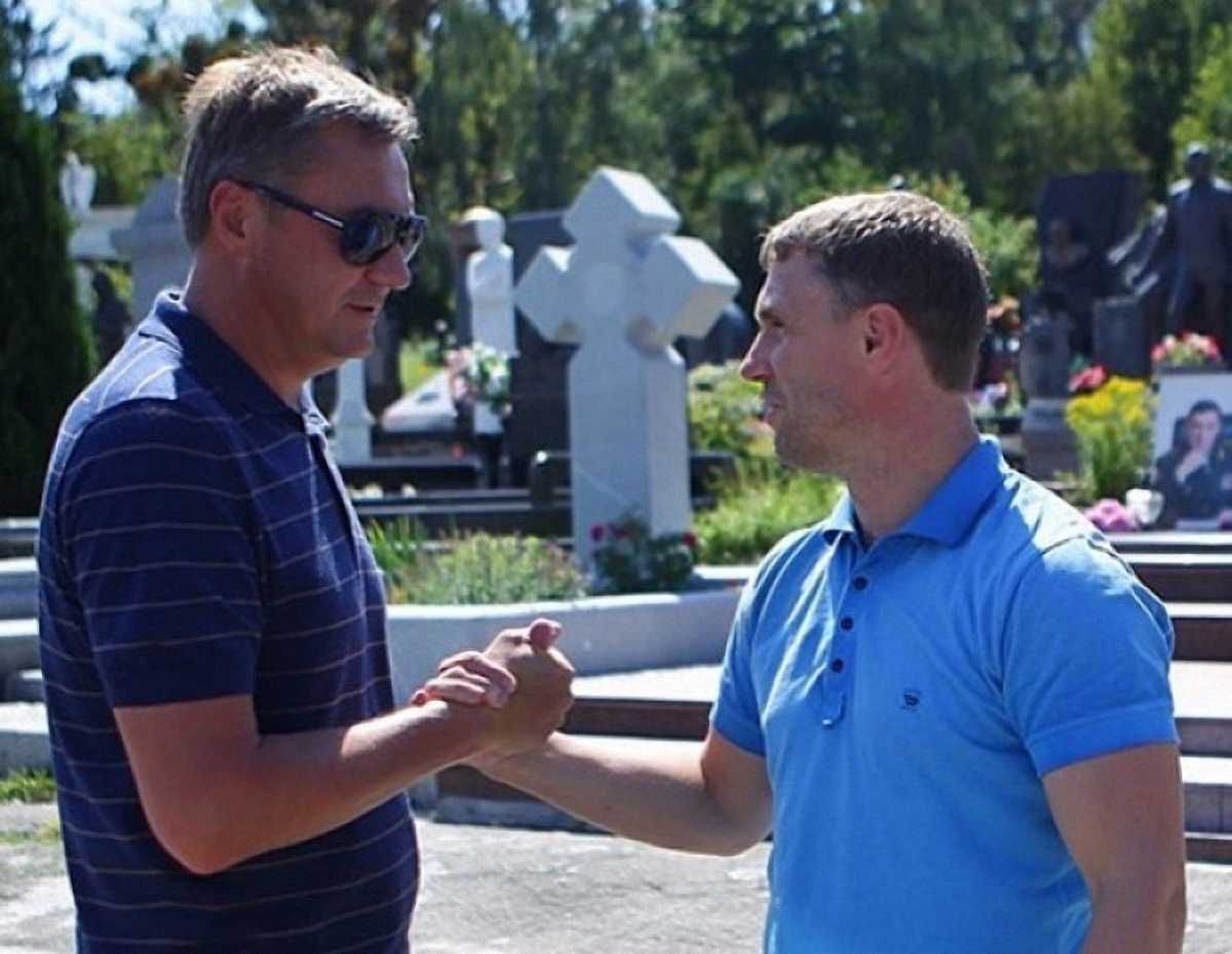 Александр Хацкевич и Сергей Ребров / ФК Динамо