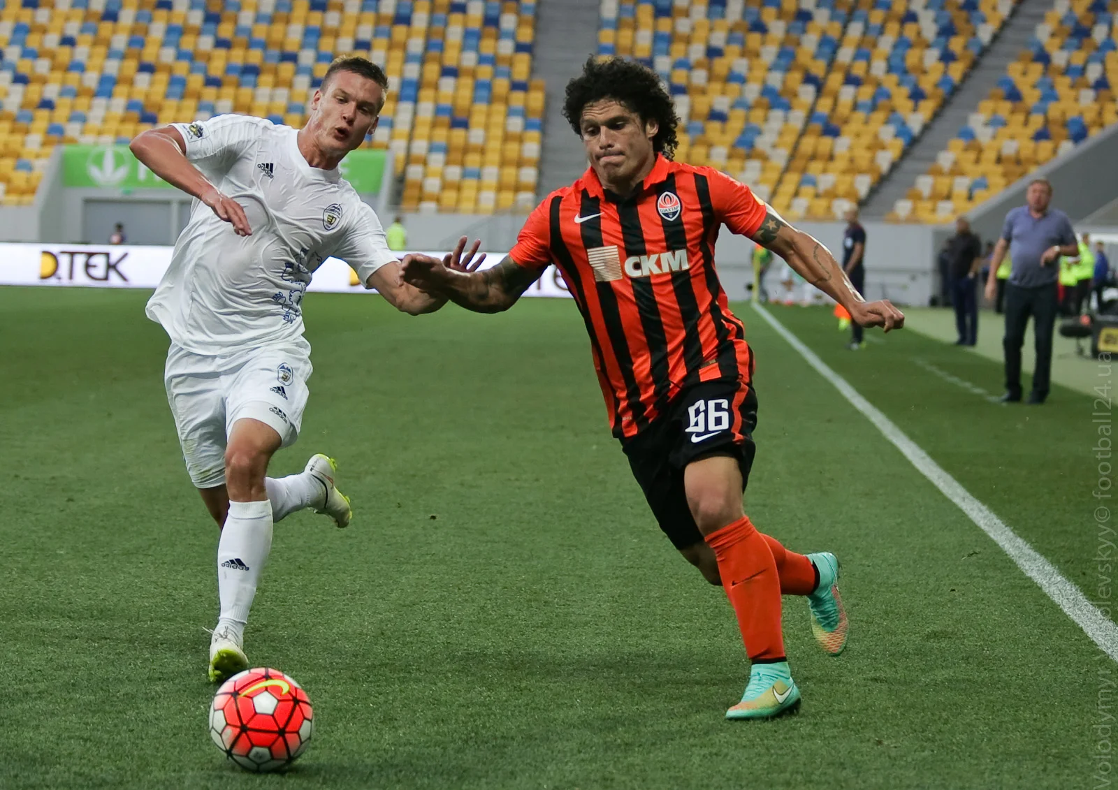 Марсио Азеведо (справа)