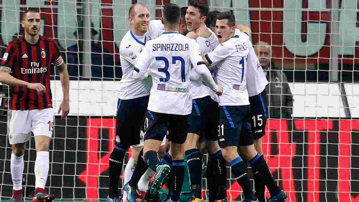 Милан – Аталанта – 0:2 – видео голов и обзор матча