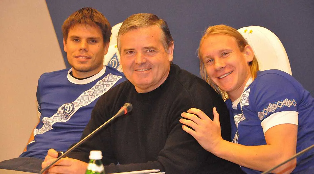 Берислав Станоєвіч (по-центру) та Домагой Віда (праворуч)