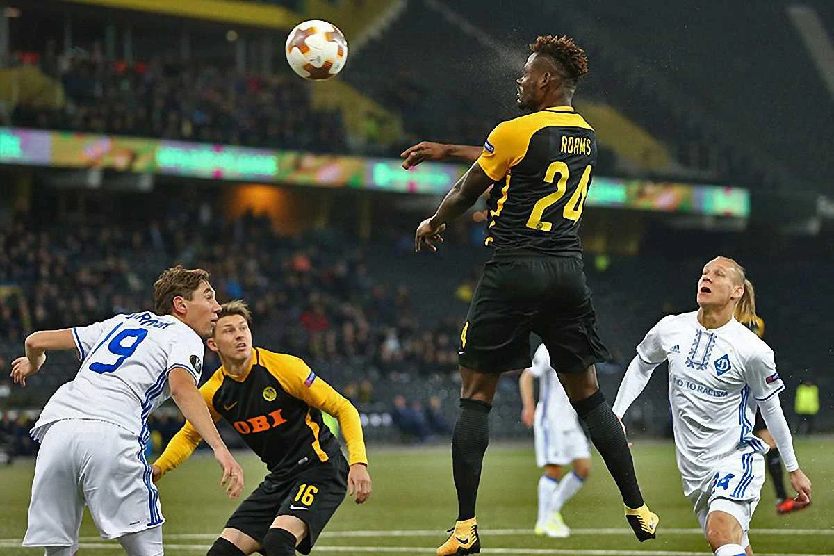 Касім Нуху проти Динамо / ФК Янг Бойз