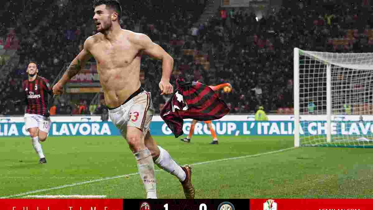 Милан – Интер – 1:0 – видео гола и обзор матча