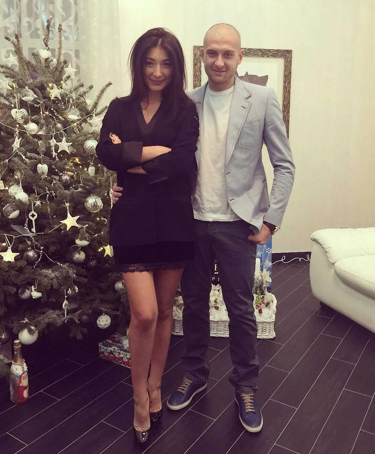 Ольга Ракицкая и Ярослав Ракицкий