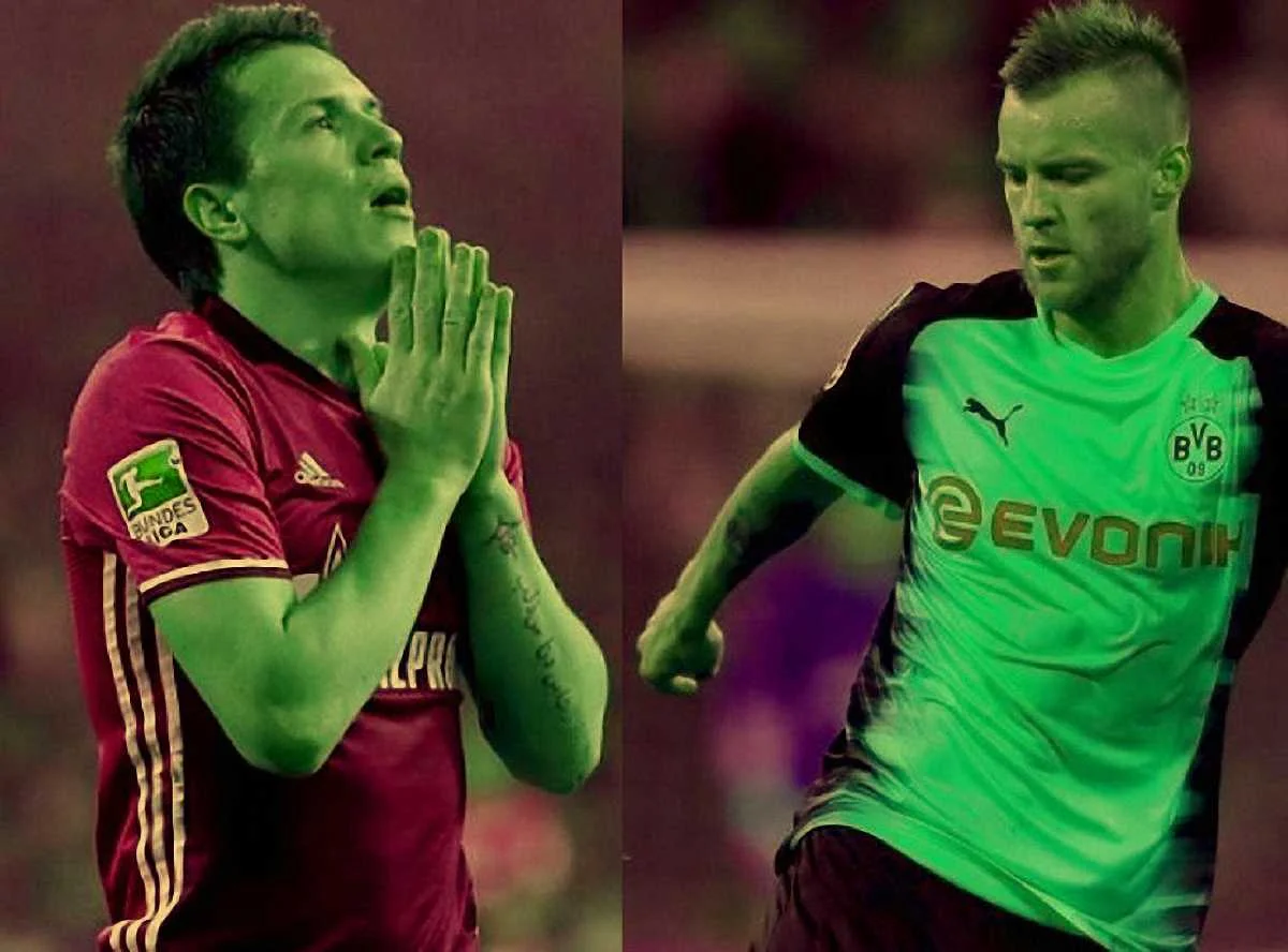 Євген Коноплянка та Андрій Ярмоленко на німецьких хлібах