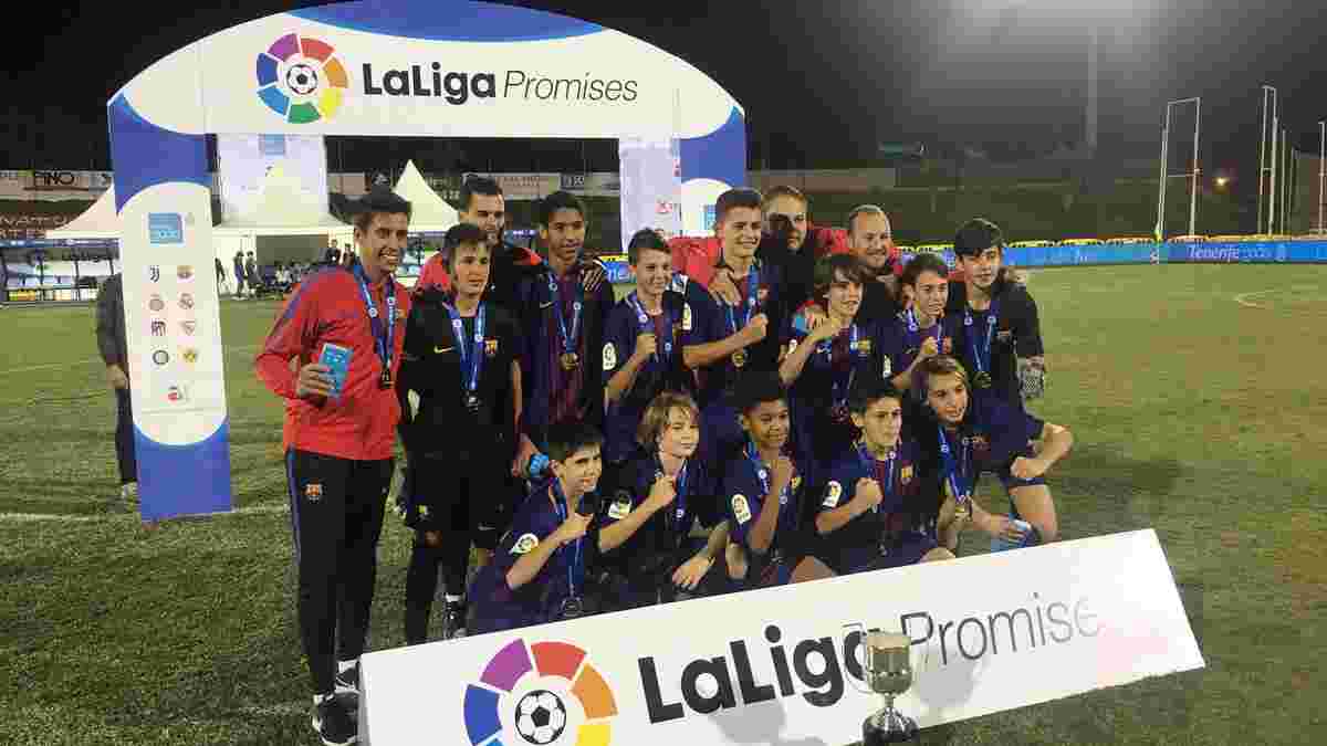 Барселона U-14 выиграла рекордный чемпионат 6 раз за 7 лет – юный каталонец скопировал чудо-рейд Месси, но забил гол