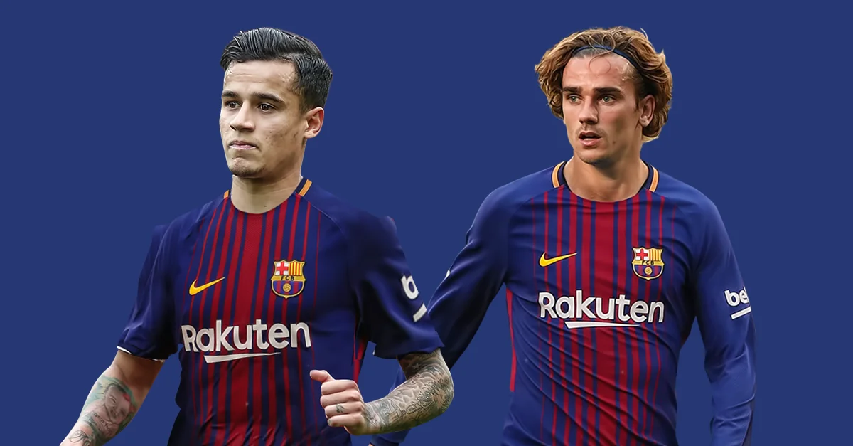 Коутінью та Грізманн можуть перебратись в Барселону