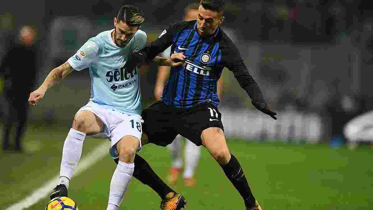 Интер и Лацио сыграли вничью в Милане