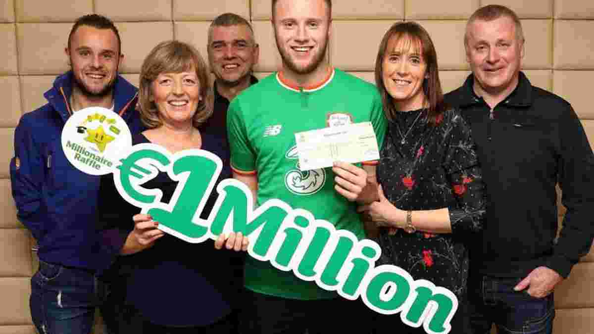 Захисник Престона O'Коннор виграв 1 мільйон євро в ірландській лотереї