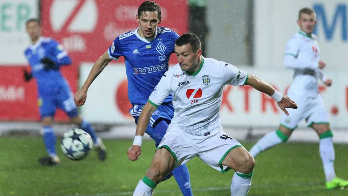 Артем Федецький проти Динамо / фото Є. Кравса