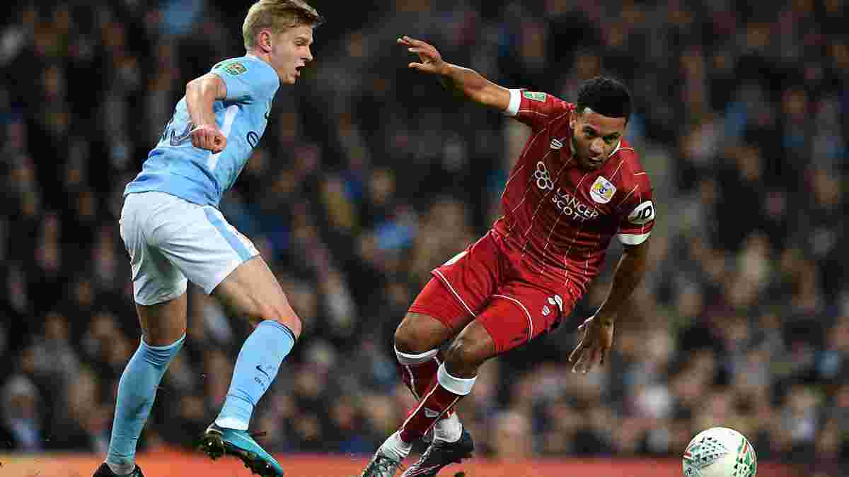 Кубок английской лиги: Манчестер Сити вырвал победу у Бристоль Сити – Зинченко сыграл почти весь матч
