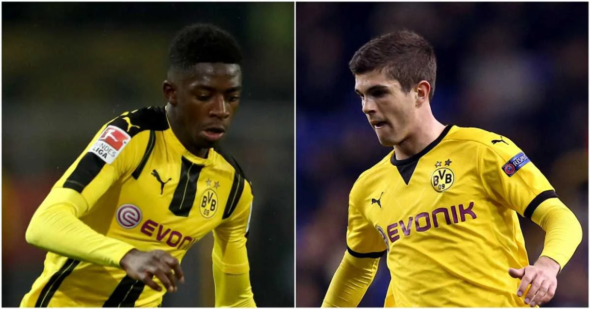 Дембеле и Пулишич / фото Bild