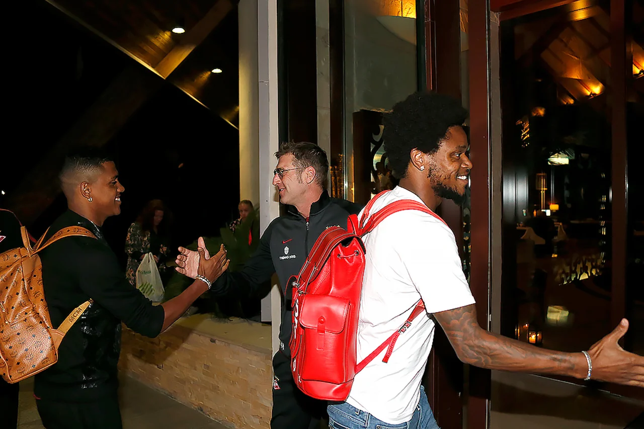 Луїс Адріано та Фернандо лише нещодавно прибули на збори Спартака / фото: офіційний сайт ФК Спартак