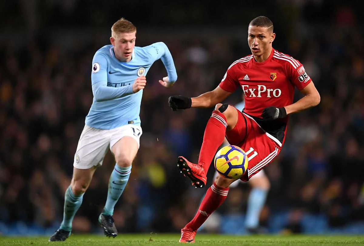 Де Брюйне и Ришарлисон / Getty Images